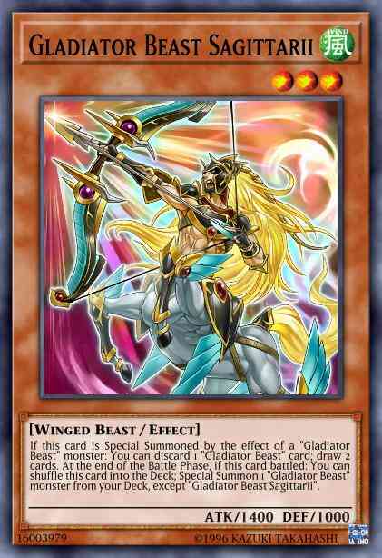 Gladiator Beast Sagittarii - CHIM-EN011 - Rare - Unlimited