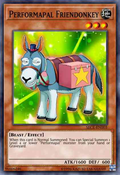 Performapal Friendonkey - SECE-EN003 - Common - 1st Edition