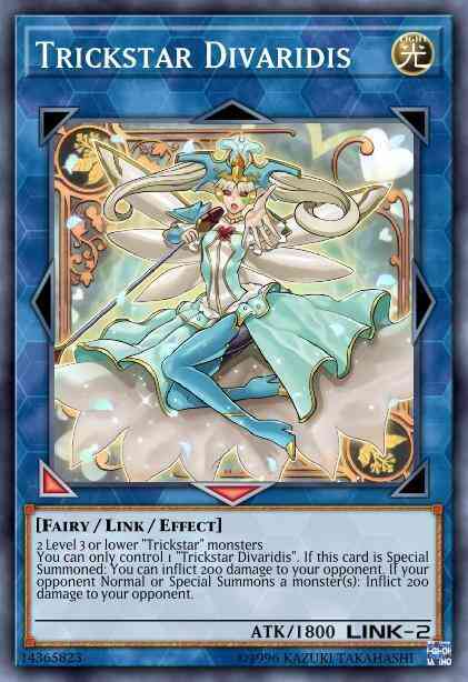 Trickstar Divaridis - SAST-EN049 - Ultra Rare - 1st Edition