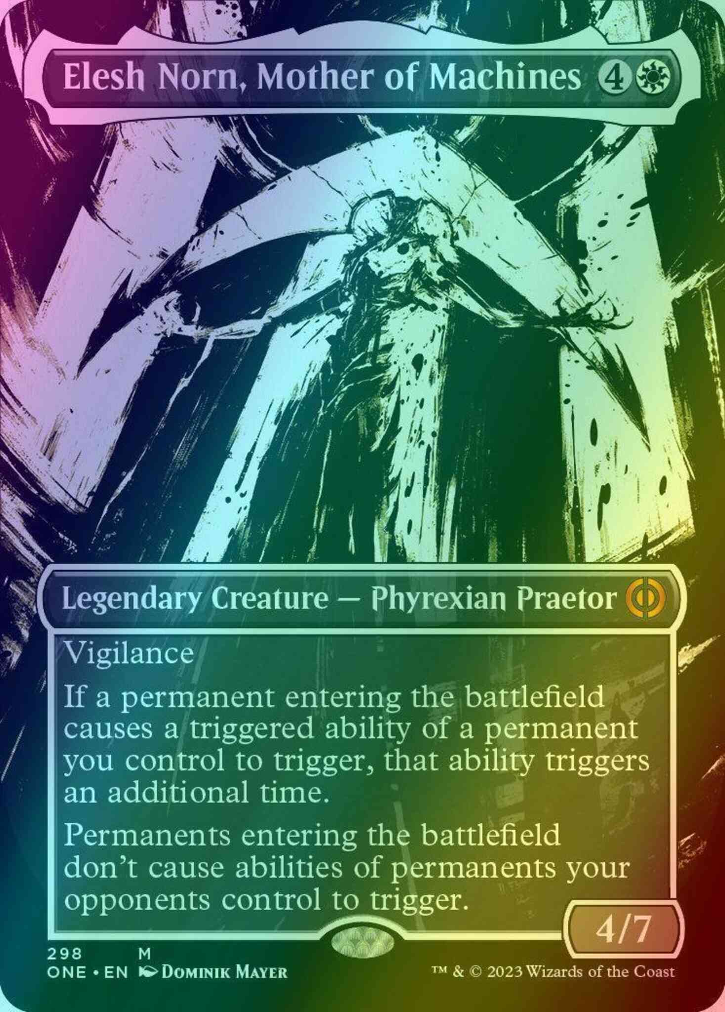 Elesh Norn, Mother of Machines [298] [Borderless] [Ichor