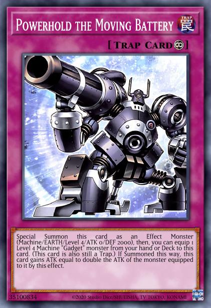 Powerhold the Moving Battery - FIGA-EN005 - Super Rare - 1st Edition
