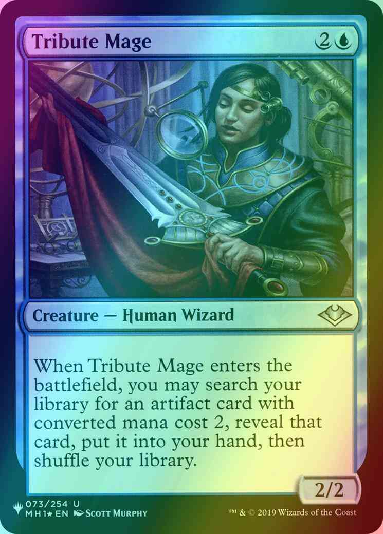 mtg tribute cards Tribute Mage [MH1-73] [The List] [Foil] – Face to Face Games