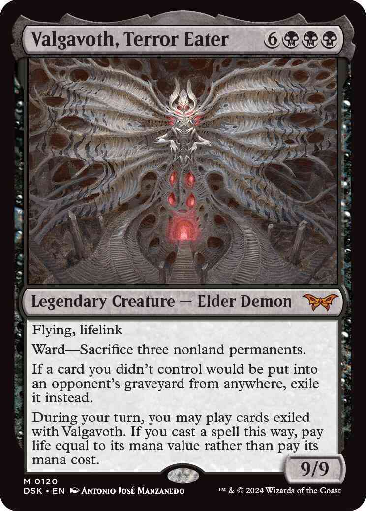 Valgavoth, Terror Eater [120] [Duskmourn: House of Horror] [Non