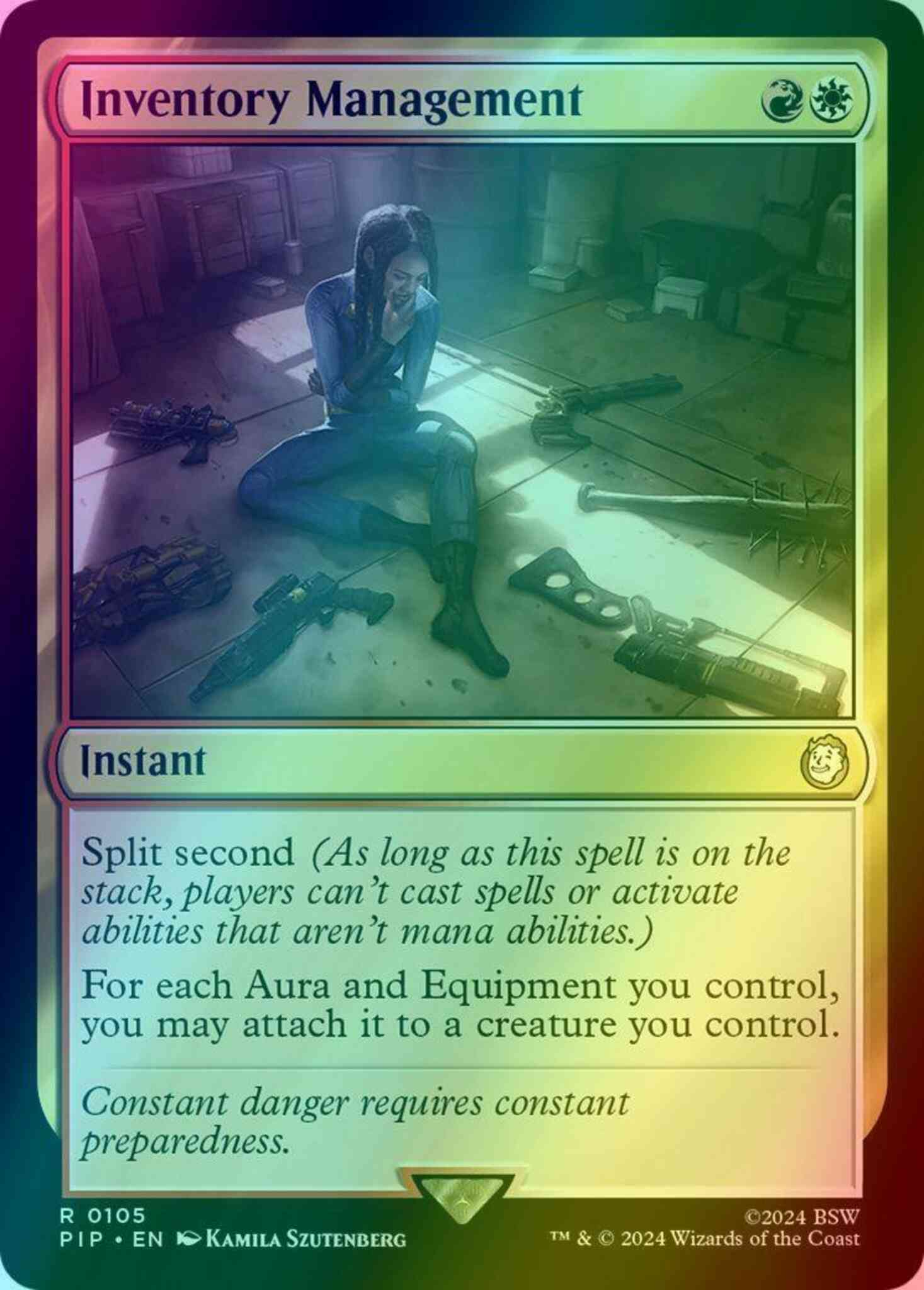 Inventory Management [105] [Fallout] [Foil] – Face to Face Games