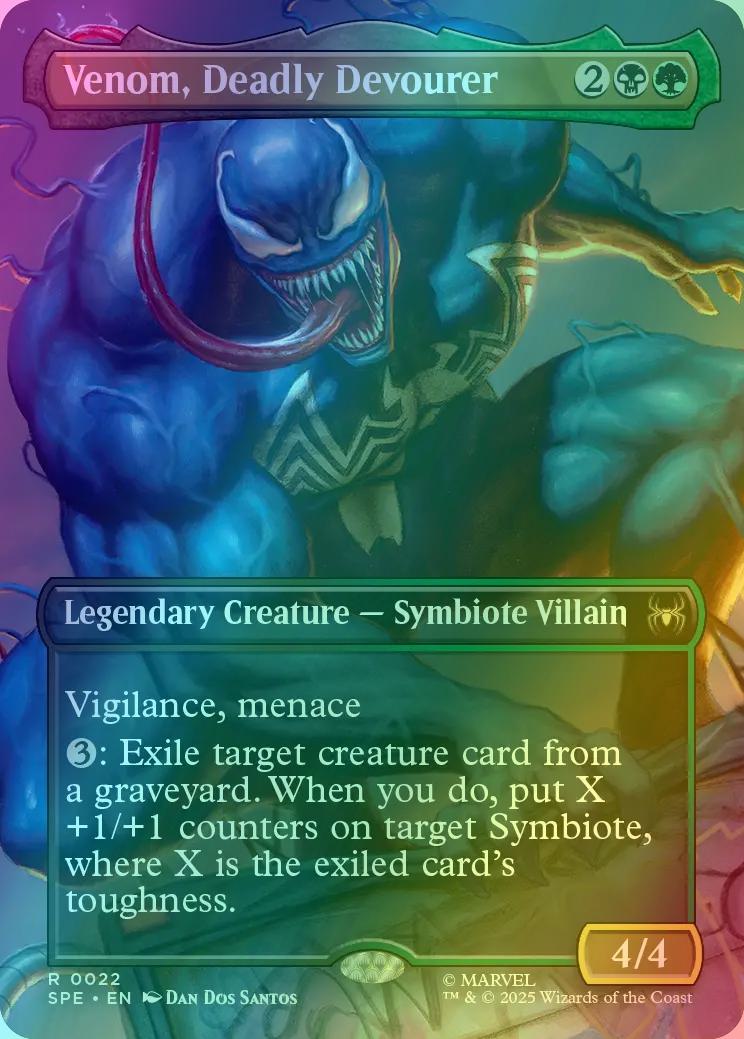 Venom, Deadly Devourer [22] [Borderless] [Scene] [Marvel's Spider-Man  Eternal] [Foil] – Face to Face Games