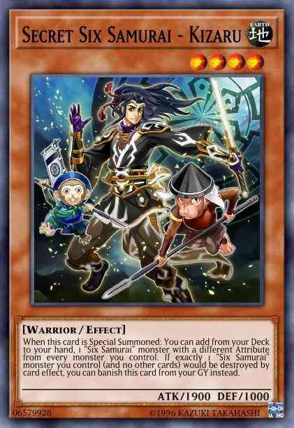 Secret Six Samurai - Kizaru - SPWA-EN005 - Secret Rare
