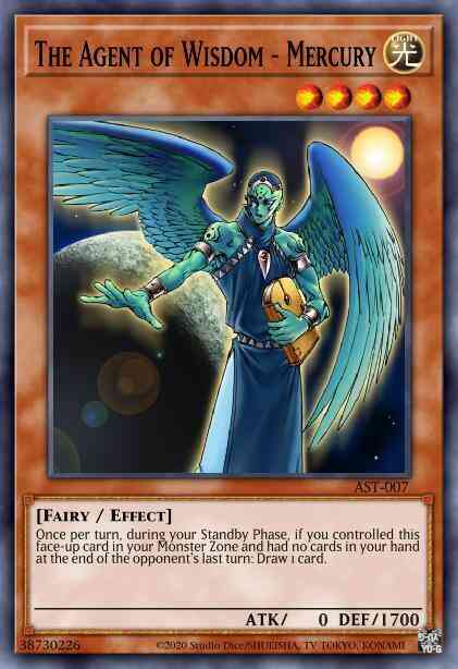 The Agent of Wisdom - Mercury - AST-007 - Rare - Unlimited