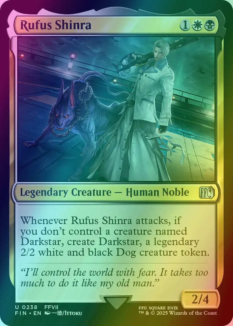 Rufus Shinra [238] [FINAL FANTASY] [Foil] – Face to Face Games