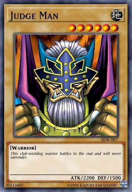 Judge Man - LCKC-EN004 - Ultra Rare - 1st Edition