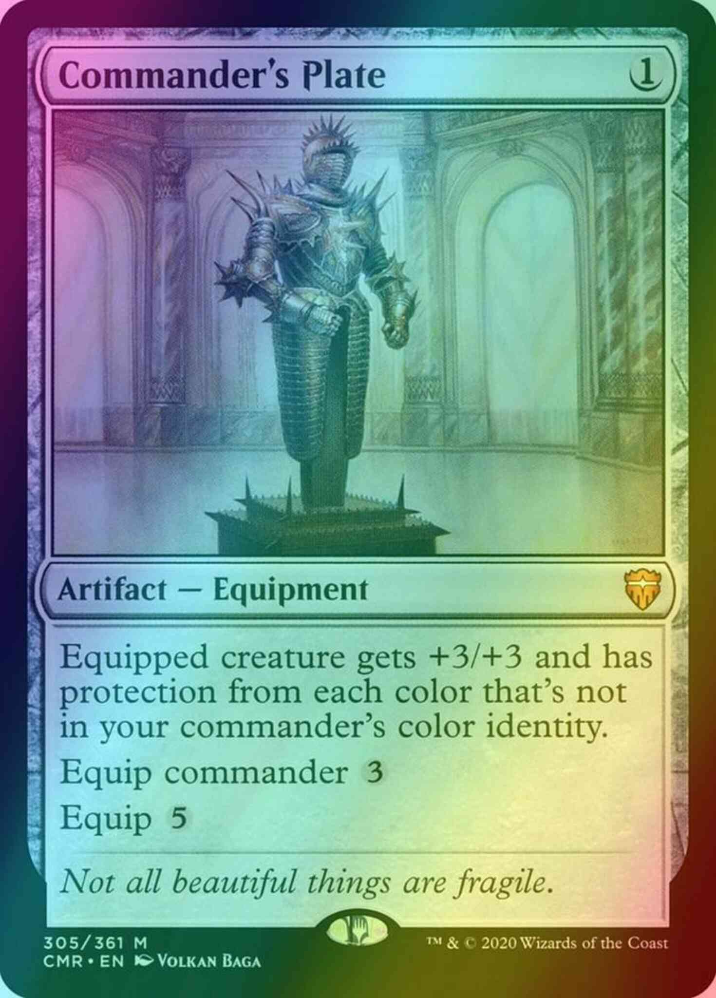 Commander's Plate [305] [Commander Legends] [Foil] – Face to Face