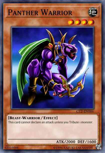 Panther Warrior - CT2-EN006 - Secret Rare - Limited