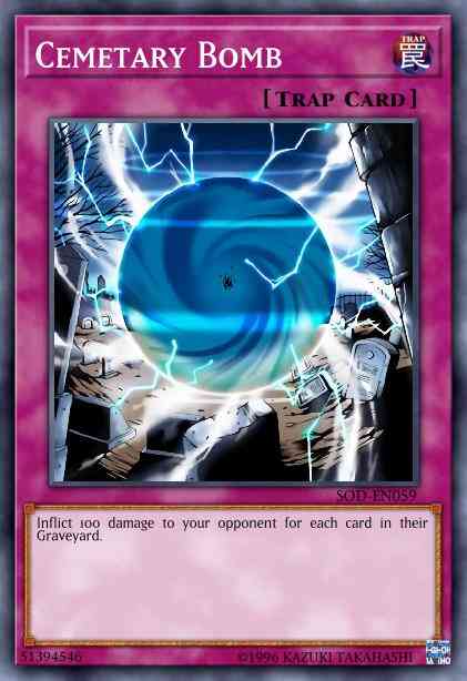 Cemetary Bomb - SOD-EN059 - Common - 1st Edition