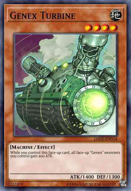 Genex Turbine - HA02-EN008 - Super Rare - 1st Edition