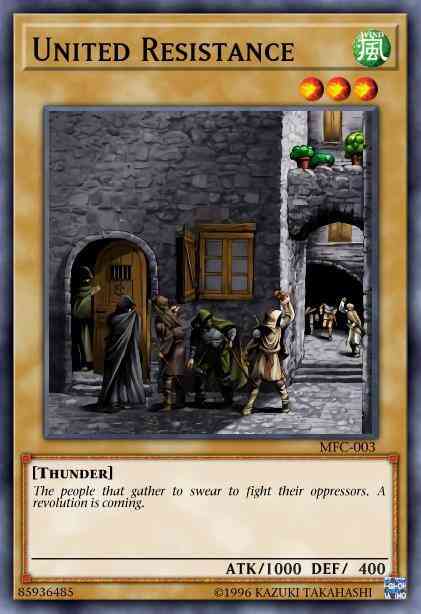 United Resistance - MFC-003 - Common - Unlimited