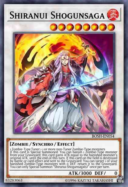 Shiranui Shogunsaga - BOSH-EN054 - Ultra Rare - 1st Edition
