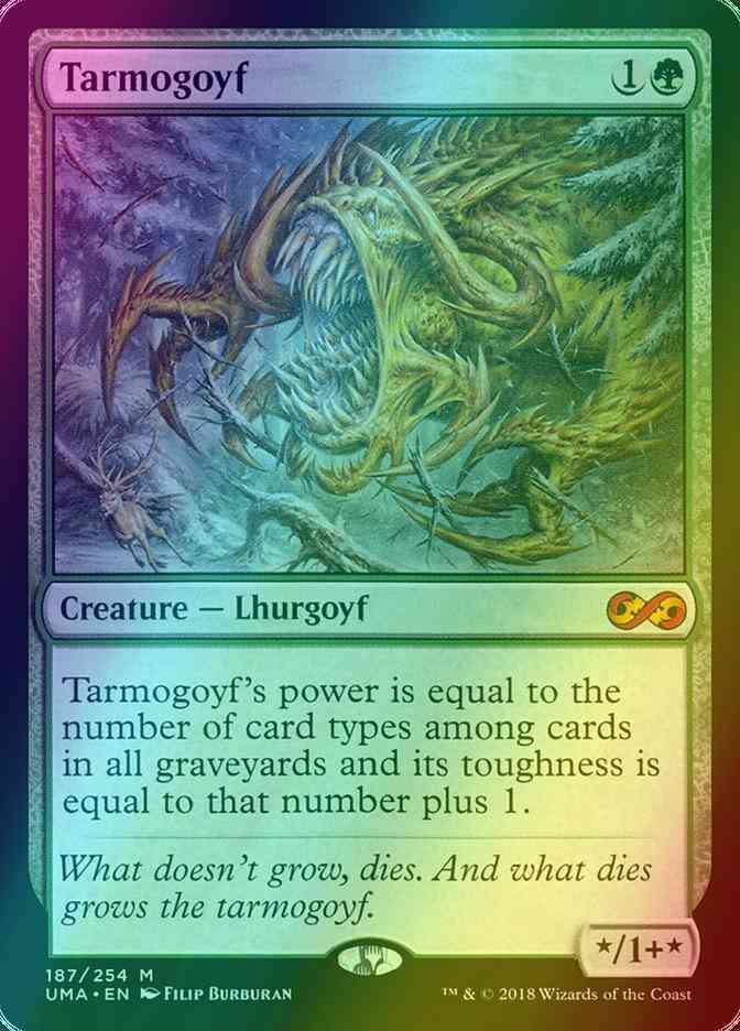 mtg card types tarmogoyf Magic the Gathering - (166229) (Artifact MTG Tarmogoyf Future Sight 153/180