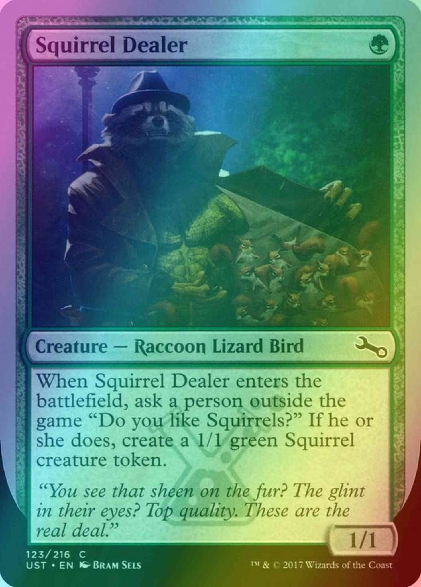 mtg card dealers Squirrel Dealer [123] [Unstable] [Foil] – Face to Face Games