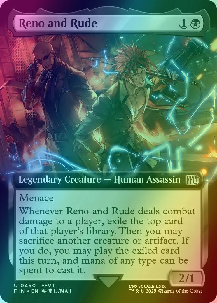 Reno and Rude [450] [Extended Art] [FINAL FANTASY] [Foil] – Face to Face  Games