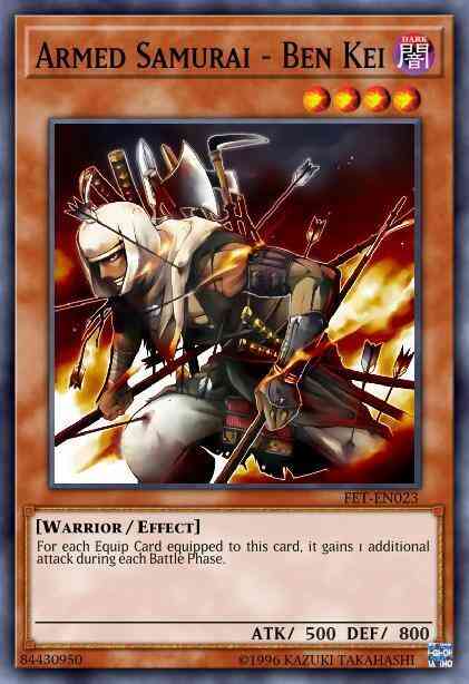 Armed Samurai - Ben Kei (Red) - DL14-EN003 - Rare - Unlimited