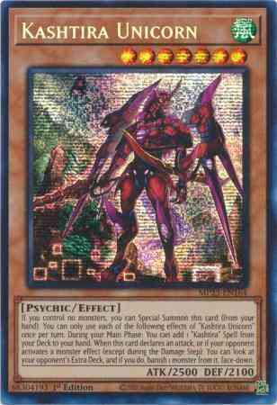 Kashtira Unicorn - MP23-EN164 - Prismatic Secret Rare - 1st Edition