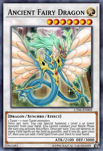 Ancient Fairy Dragon - CT06-EN002 - Secret Rare - Limited