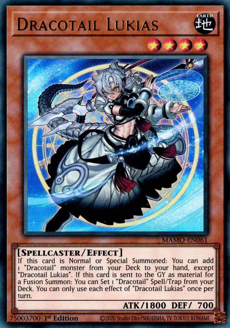 Dracotail Lukias - MAMO-EN061 - Ultra Rare - 1st Edition