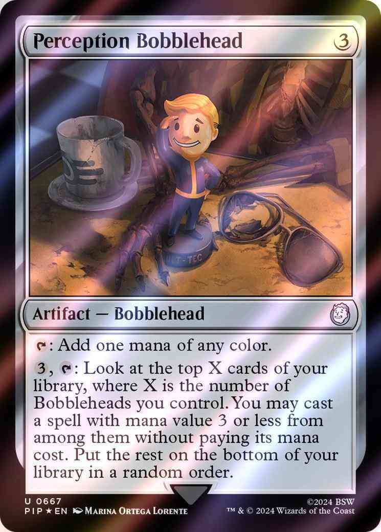 Perception Bobblehead [667] [Fallout] [Surge Foil] – Face to Face Games