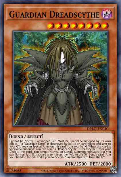 Guardian Dreadscythe - DRL3-EN049 - Ultra Rare - 1st Edition