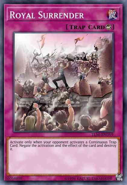 Royal Surrender - TLM-EN059 - Ultimate Rare - 1st Edition