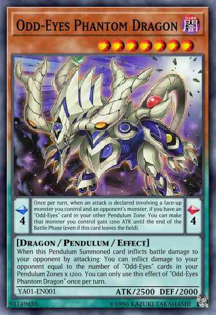 Odd-Eyes Phantom Dragon - YA01-EN001 - Ultra Rare - Limited