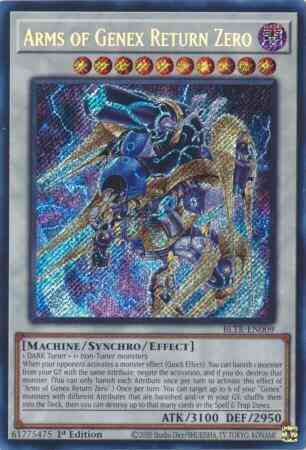 Arms of Genex Return Zero - BLTR-EN009 - Secret Rare - 1st Edition