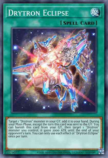 Drytron Eclipse - GEIM-EN034 - Rare - 1st Edition