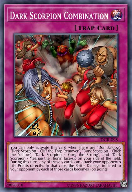 Dark Scorpion Combination - DR1-EN260 - Common - Unlimited