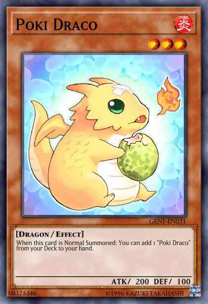 Poki Draco - GENF-EN031 - Common - 1st Edition