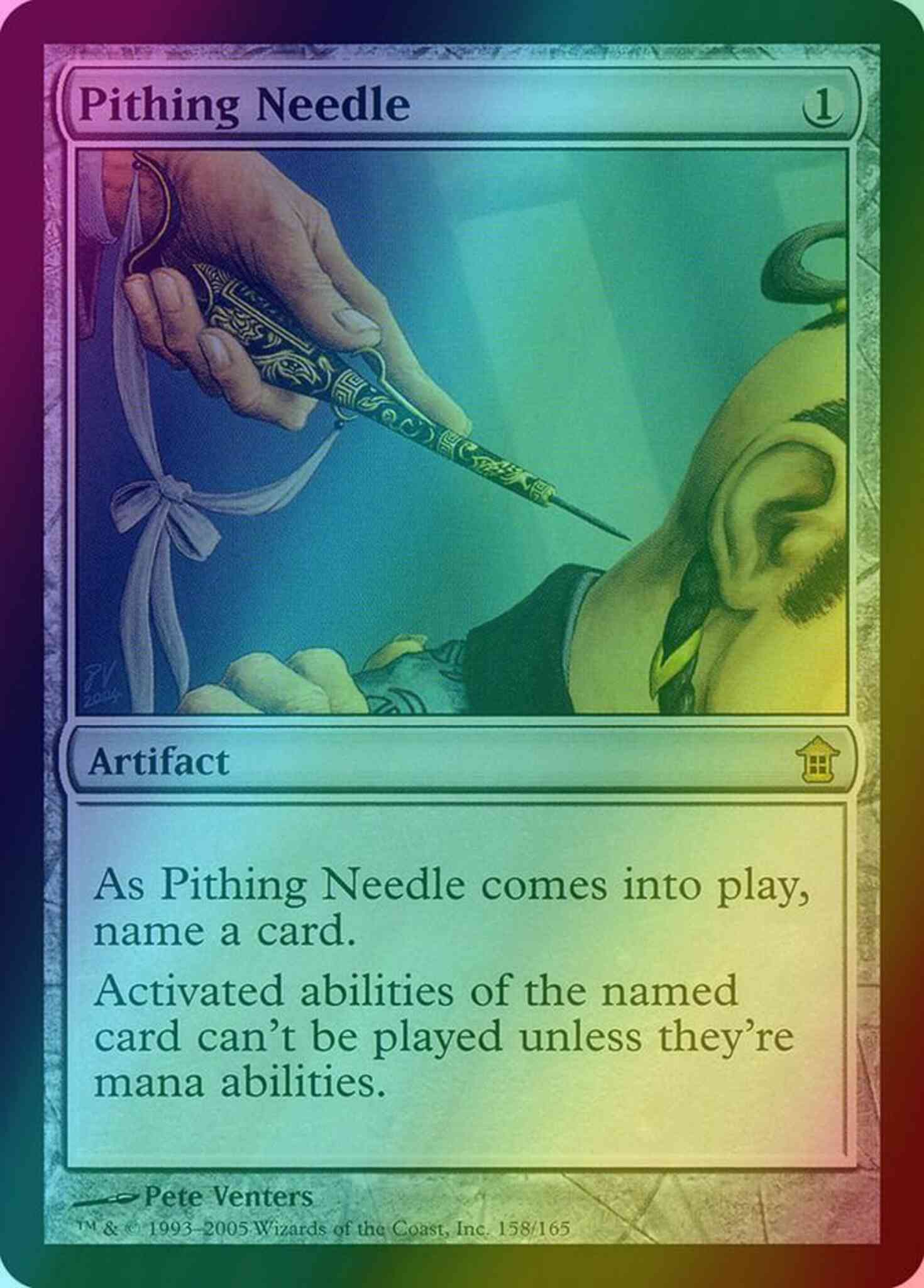 Pithing Needle [158] [Saviors of Kamigawa] [Foil] – Face to Face Games