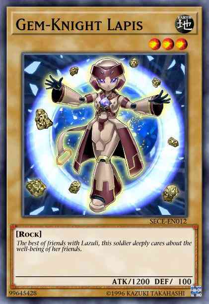 Gem-Knight Lapis - SECE-EN012 - Common - 1st Edition
