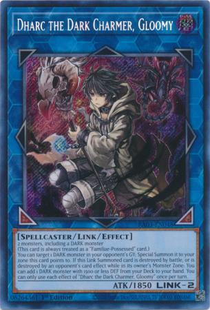 Dharc the Dark Charmer, Gloomy - RA03-EN048 - Secret Rare - 1st Edition