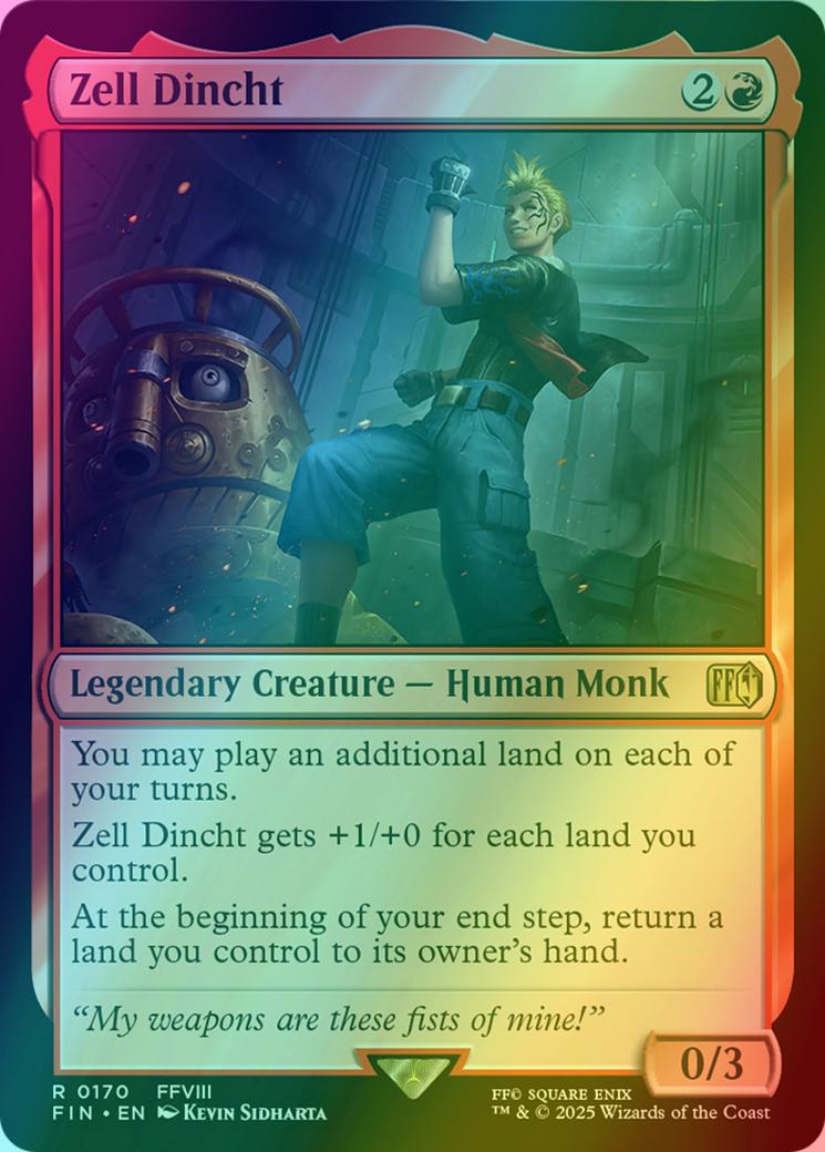Zell Dincht [170] [FINAL FANTASY] [Foil] – Face to Face Games