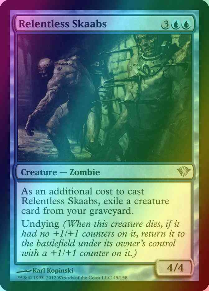Relentless Skaabs [45] [Dark Ascension] [Foil] – Face to Face Games