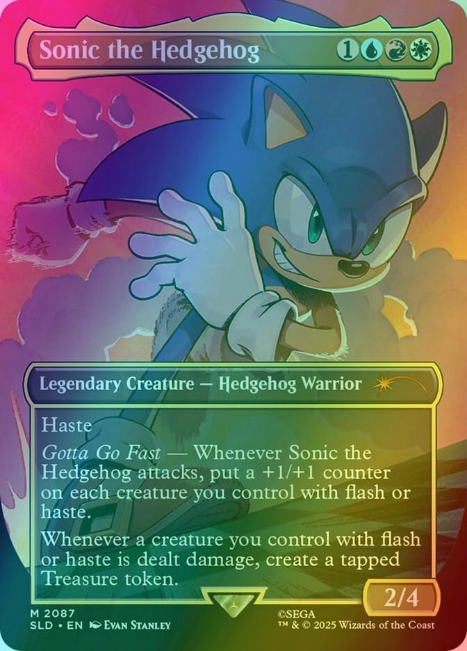 Sonic the Hedgehog [2087] [Borderless] [Secret Lair X Sonic