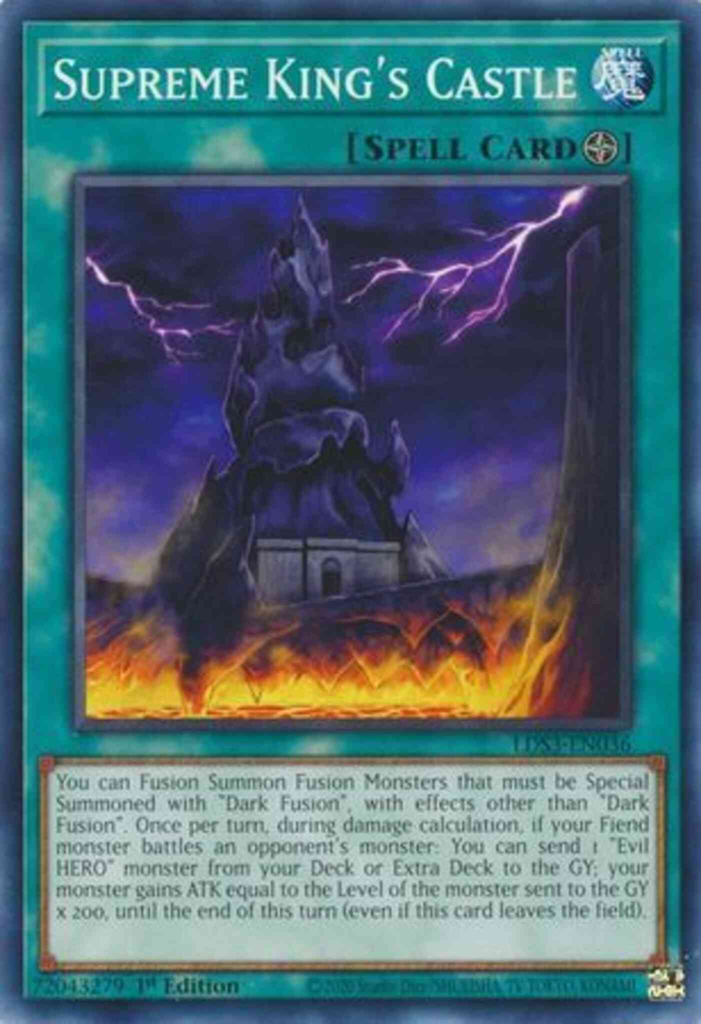 Supreme King's Castle - LDS3-EN036 - Common - 1st Edition