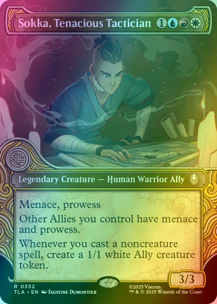 Sokka, Tenacious Tactician [352] [Elemental Frame] [Avatar: The Last  Airbender] [Foil] – Face to Face Games