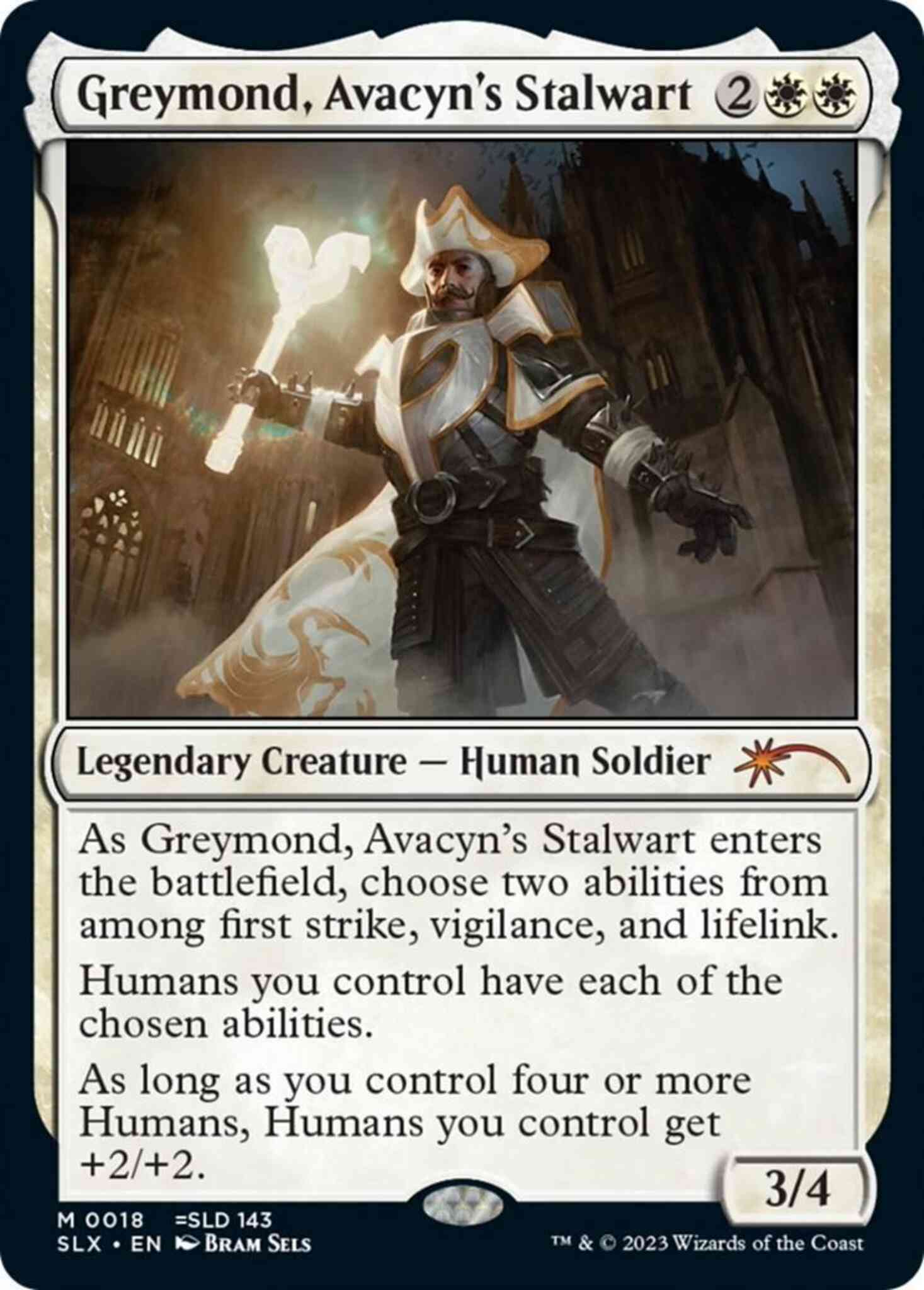 Greymond, Avacyn's Stalwart [0018] [Universes Within] [Non-Foil