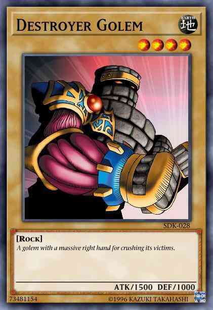 Destroyer Golem - SDK-028 - Common - Unlimited