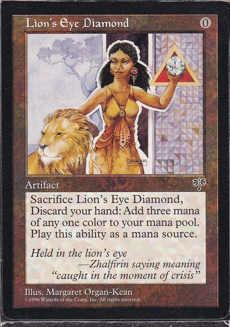 Lion's Eye Diamond - Scan 12128 – Face to Face Games