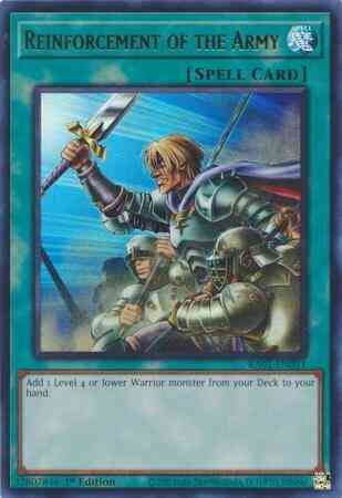 Reinforcement of the Army - RA01-EN051 - Ultra Rare - 1st Edition