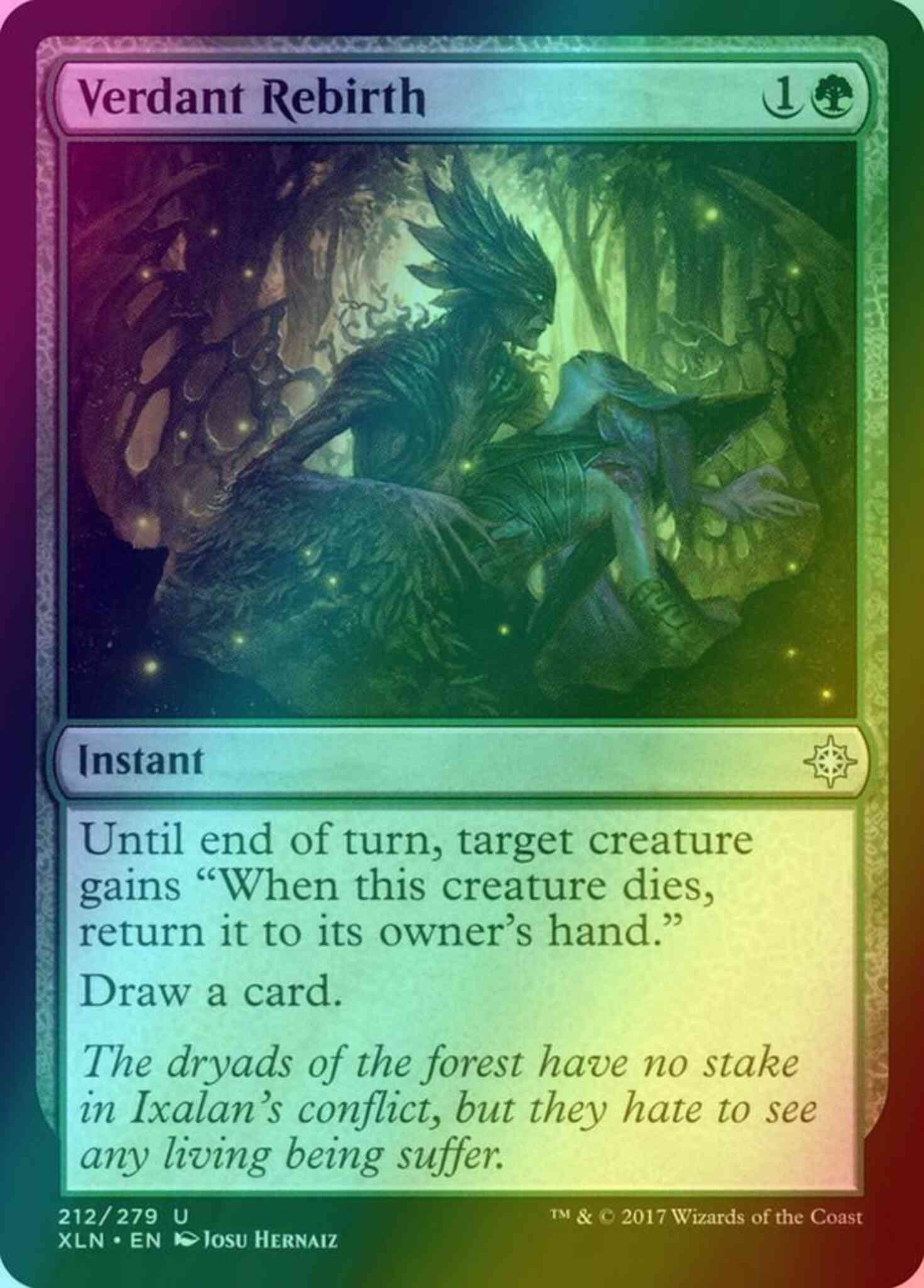 Verdant Rebirth [212] [Ixalan] [Foil] – Face to Face Games