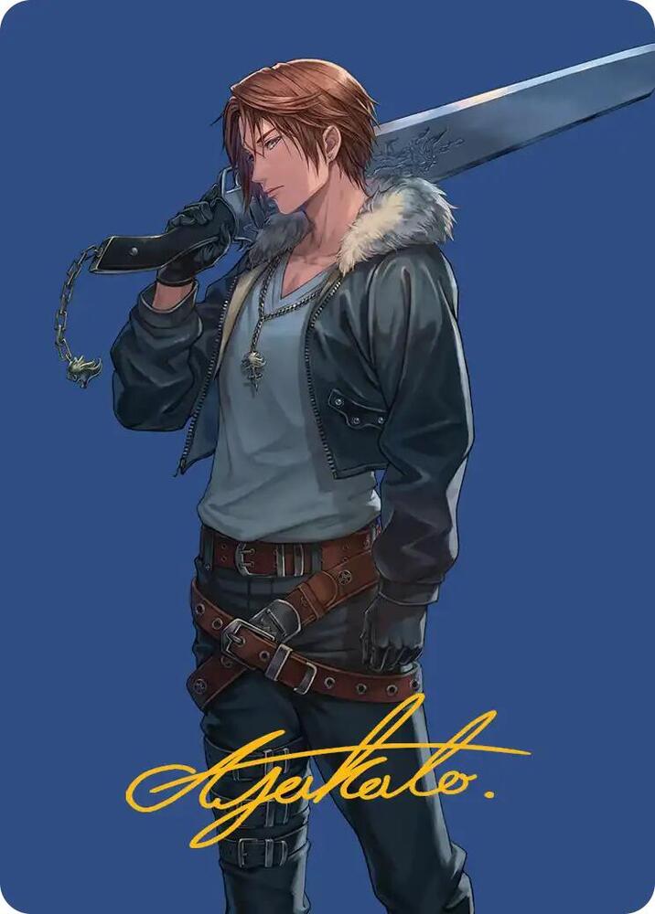 47/53 - Squall, SeeD Mercenary Art Card [FINAL FANTASY: Art