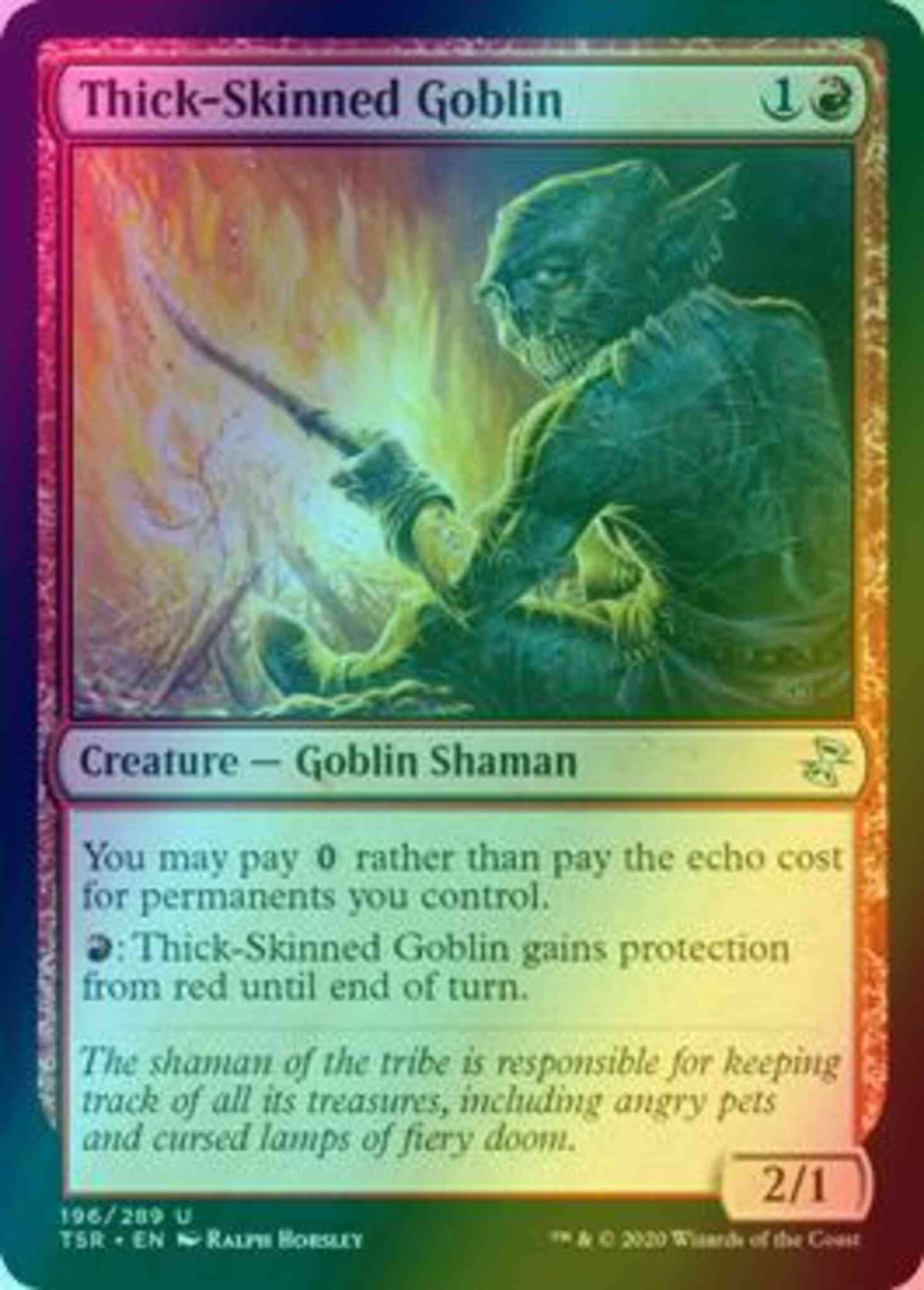 mtg skinned cards Thick-Skinned Goblin [196] [Time Spiral Remastered] [Foil] – Face to Face  Games