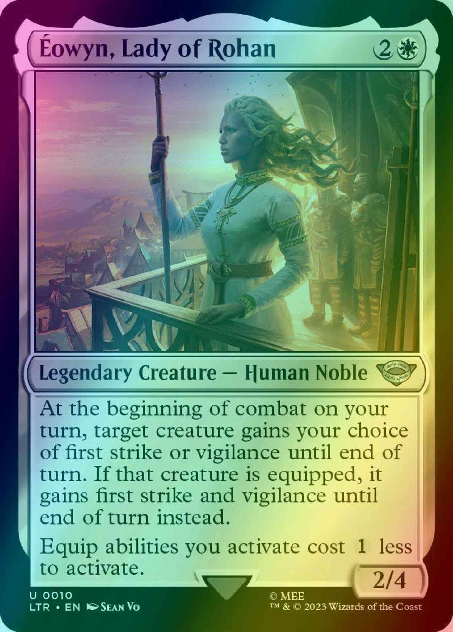 Éowyn, Lady of Rohan [10] [The Lord of the Rings: Tales of Middle-earth]  [Foil] – Face to Face Games